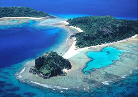 Fiji Islands Aerial View